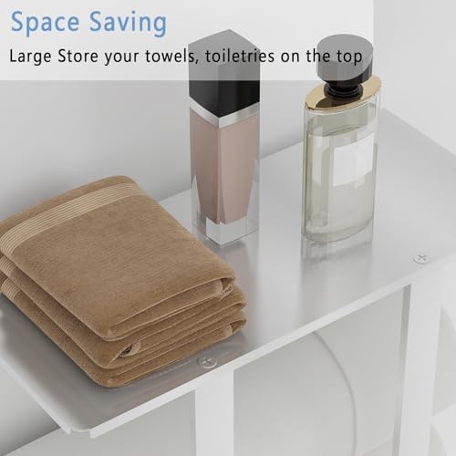Towel Racks for Bathroom, BETHOM Towel Rack Wall Mounted with Shelf and 3 Hooks, Towel Storage for Small Bathroom for Rolled Bath Towels, Brushed Nickel - color: Brushed Nickel, size: Square Tube