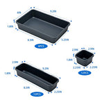 BYCY 32 PCS Desk Drawer Organizers - Interlocking Tool Boxes with 3 Sizes, Office, Bathroom, Kitchen, Makeup