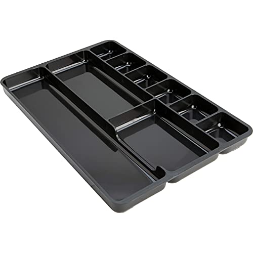 1InTheOffice Desk Drawer Organizer 9-compartment Drawer Tray Organizer (2 Pack)