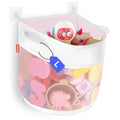 UNEEDE Bath Toy Organizer,4.15 Gallons Bathtub Toy Storage Organizer,Quick Access Bath Toy Holder For Bathtub,Baby Organizer And Storage,Quick Dry Baby Bath Toy Storage For Tub,Mesh Shower Caddy(Pink) - style: Pink