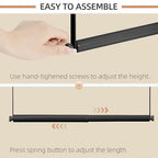 STORAGE MANIAC Adjustable Closet Rod Hanging Clothes Heavy Duty Closet Extender Hanging Rod Space-Saving Clothes Hanging Bar Double Closet Hanging Rod Hanging Closet Organizer Closet Bar,2 Pack Black - style: 2 Pack Black