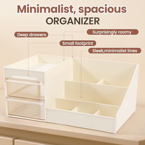 EXIN DECHEN Cologne Organizer for Men,Cologne Stand,Shelves for Perfumes,Organizador de Perfumes,Estante para Perfumes,Dresser Organizer Countertop,Mens Bedroom Essentials,Gifts for Men - color: white
