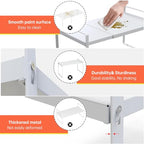 Adjustable Kitchen Shelf Organizer 9", (2 Pack) Heavy-Duty Cabinet Shelves for Countertop, Pantry & Microwave, Expandable Space-Saving Storage Rack with Non-Slip Pads, White - color: 9" wide ( 2 PACK)