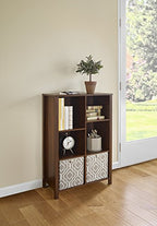 ClosetMaid 16054 Premium Adjustable 6-Cube Organizer, Dark Chestnut - color: Dark Chestnut, size: 6-Cube