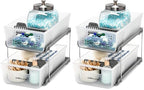 madesmart Antimicrobial 2 Tier Organizer, Pack of 2, Frost - size: 2-Pack