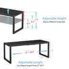2 Pack Expandable Kitchen Cabinet Shelves Organizer,Heavy Duty Metal Shelving Units and Storage,Stackable Adjustable Kitchen Storage Organization Shelves Rack for Counter Cupboard Pantry,Length:20.5" - size: 2 Tier: 8.3"D x 20.5"W x 15.8"H