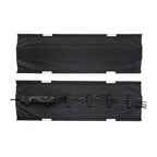 PERFECT POSTURE Mesh Cable Organizer – Under Desk Cable Management with Adjustable Straps, Flexible Mesh, Easy-Access Design, & Standing Desk Compatible – 37.4” (Black) - color: Black, size: 38"