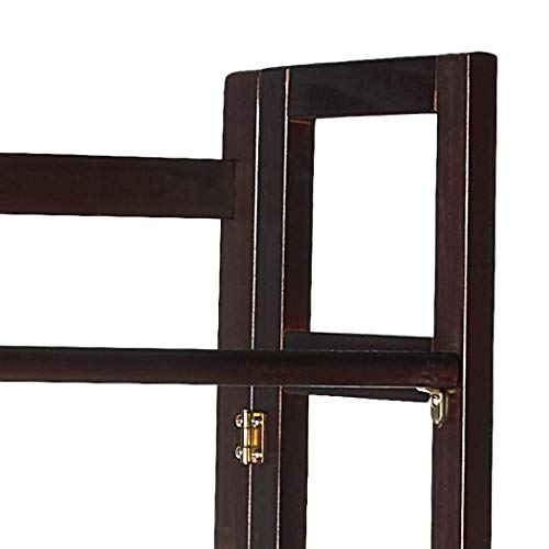 Casual Home 3-Shelf Folding Student Bookcase (20.75" Wide)-Espresso - color: Espresso
