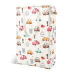 Odonata Slim Laundry Hamper Handles Collapsible Laundry Basket Thin Dirty Clothes Basket Narrow Laundry Bag Foldable Dirty Hamper 48L (Car) - color: Car
