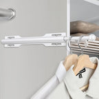 FIRJOY 12" Valet Rod for Closet Pull Out (1 Pack, White) - color: White, size: 1 Pack
