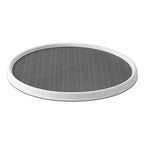 Copco 18-Inch Lazy Susan Turntable Organizer, Non-Skid Pantry or Cabinet Spinner for Spices, Condiments, and Bottles, Durable White/ Gray Design - color: White/Gray