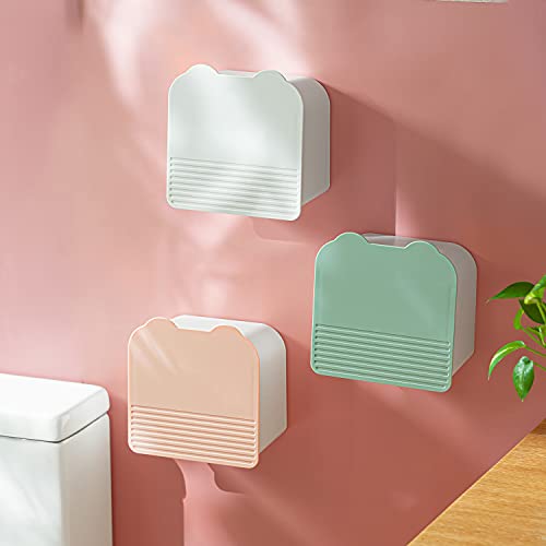 Bathroom Canisters Organizer Storage Box Container Feminine Day Overnight Pad Holder Cotton Qtip Makeup Sponges Holder,White - color: White, size: Medium