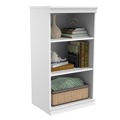 ClosetMaid Modular Storage Shelf Unit with 3 Shelves, White - color: White