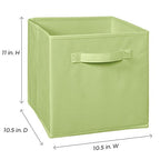 ClosetMaid 1834 Cubeicals Fabric Drawer, Pistachio - color: Natural Damask, size: 1-Pack, style: 1-Pack