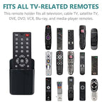 3 Packs Remote Control Holder Wall Mount, TV Remote Holder, Self Adhesive Controller Holder, Wall Pen Holder Storage Accessories for Home Office School -Black - color: black&3pcs