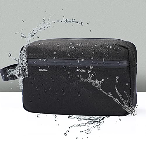 Etercycle Toiletry Bag for Men, Portable Travel Toiletry Organizer Bag,Shaving Bag for Toiletries Accessories (Black) - color: Black