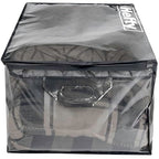Hefty Storage Bags Extra Large Double Zipper Backpack, Heavy Duty Water Resistant Moving Totes with Shoulder Straps, Foldable Reusable Packing Organizers, 2 Pack (X-Large Black) - size: 22 Gal - Standard