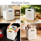 Goderewild Large Collapsible Laundry Basket, Space-Saving Wall-Mounted Hamper Organizer for Home, Dorms, RVs, Measures 13" x 9.5" x 17.5" In - size: L - 13”×17.5”(h)
