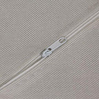 DIOMMELL Set of 4 Foldable Cloth Storage Box Closet Dresser Drawer Organizer Fabric Baskets Bins Containers Divider for Clothes Underwear Bras Socks Lingerie Clothing, Grey 22-0000 - color: Light Grey