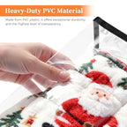 SpaceTrove Clear Clothes Storage Bags, 4 Pack Closet Organizers and Under Bed Storage Containers, Foldable Moving Bags with Zippers for Comforter, Blanket, Bedding, Duvet, PVC Packing Bags 60L - size: 60L