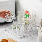 Acrylic Spice Rack, No Assembly Clear 3 Tier Condiment Bottle Shelf Vanity Organizer for Cabinet Kitchen Bathroom (1pcs) - size: 1pcs