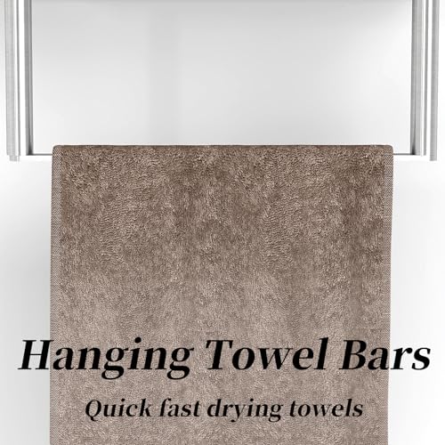 Towel Racks for Bathroom, 3 Tier Towel Rack with Shelf and Towel Bar, Wall Mounted Towel Rack, Towel Storage and Organizer - Brushed Nickel - color: Brushed Nickel - 3tier