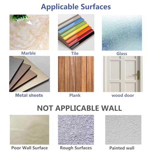 JINSHUNFA Adhesive Wall Hooks 13LB Heavy Duty No Drill Transparent Waterproof Hooks for Bathroom Kitchen Towel Coat 8 Pack - size: 8 Medium hooks