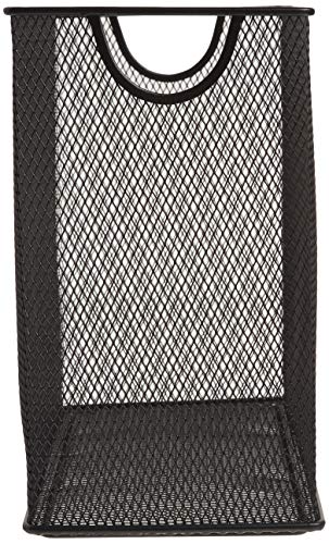 U Brands Desktop Hanging File Organizer, Black Mesh Metal, Letter Size, Steel Wire Document & Folder Organizer for Office Desk, Home, Classroom - size: Letter