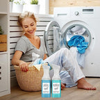 Laundry Detergent Dispenser Bottle 53oz with Label,4 Pack Liquid Laundry Dispenser,Plastic Detergent Dispenser for Laundry Room Organization and Storage,White Lid - color: White Lid