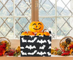 Rectangle Storage Basket with Handles,Collapsible Kids Toys Bin,Books Box,Gift Basket(Bat) - color: Bat