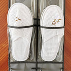 Closet Shoe Organizer Behind Door Hanging Closet Kids Shoe Rack with 12 Clear Large Pockets (12 Pockets-Grey) - color: 12 Pockets-Grey
