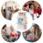 TIDIIABODE 3 Pack Trash Bag Holder Dispenser,Kitchen Organization and Storage, Stackable Storage Bins with Lids, White - color: 3-Pack-XL&L&S-White