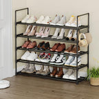 Shoe Rack - 5-Tier Shoe Organizer, Sturdy Shoe Storage Shelf, Perfect for Front Door Entrance, Closet & Entryway, Easy to Assemble, DIY Layering Options (L - 5 Tier) - size: 5 Tiers
