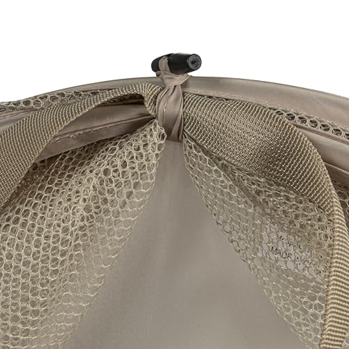 Household Essentials Pop-Up Mesh Laundry Hamper, Beige - color: Beige
