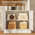 71" Modern Tall Bookcase and Bookshelf, Modern Storage Combination for Home Office or Study,and Living Room with Glass Door and Open Shelf Cabinets, White with Gold Handles, 4 of Set
