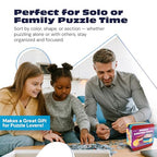 Buffalo Games - Puzzle Sorting Trays - 7 Count (Pack of 1) - style: Classic