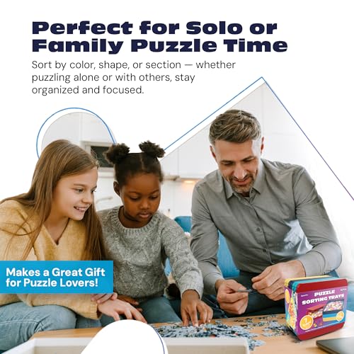 Buffalo Games - Puzzle Sorting Trays - 7 Count (Pack of 1) - style: Classic