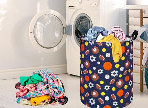 MAIZMZ Kids Hamper Storage Bins Organizer Toy Box Laundry Basket Large Canvas Collapsible Chest for Home/Dorm/Kitchen/Pet/Office/Closet/Shelf/Gift Baskets - color: MR2025917008