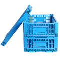 Collapsible Storage Bin Containe， 52 Liter Transfer box,crate Transit storage of various items (23.6" L x 15.7" W x 8.6" H-two) - size: 23.6" L x 15.7" W x 8.6" H-two