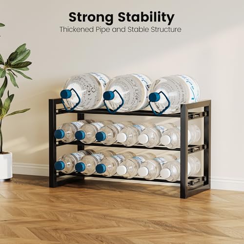 Homeiju Expandable Shoe Rack, 3 Tier Metal Shoe Shelf, Adjustable Shoe Stand for Sneakers, Boots, Heels, Heavy-Duty Steel Standing Shoe Organizer for Entryway, Closet, Bedroom, Black - color: Black, size: 3-Tier