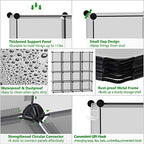 C&AHOME Plastic 16-Cube Grey UPCS16G - color: Grey