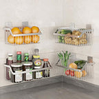SUS304 Stainless Steel Mesh Basket, Large Wire Storage Organizer Basket, Multi-function Hanging Baskets for Kitchen Bathroom, L 15.75 Inch - size: 15.8Inch 1PCS