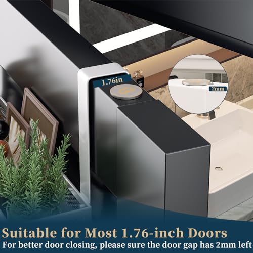 Consumest Over The Door Hooks Organizer - Door Hanger with Mesh Basket & 16 Coat Rack Hooks, Back Storage Organizer for Bedroom, Bathroom, Kitchen, Office, White - color: White-16 Hook 1 Mesh, size: 2 Tier