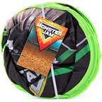 Jay Franco Monster Jam Grave Digger Pop Up Hamper - Mesh Laundry Basket/Bag with Durable Handles - color: Monster Jam - Grave Digger