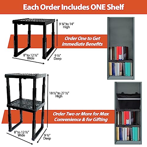 Locker Organizer Shelf， Adjustable Width and Height, Ideal Locker for School, Office, and Gym Lockers (Magenta 2 Pack) - color: Magenta 2 Pack