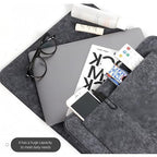 1PC Felt Hanging Storage Organizer Bag 6-Pocket Wall Mounted Holder for Remote Control Phone Tissue Bedside Sofa Caddy, Brown - color: Brown