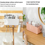 Bedside Organizer Storage Caddy Hanging as Bunk Bed Storage Accessories Handrail Multi Pockets for Dorm Bunk Bed Shelf