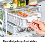 OXO Good Grips Produce Saver Bin with Filter - style: Produce Saver Bin