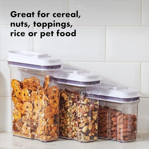 OXO Good Grips Airtight POP Large Cereal Dispenser (4.5 Qt) - size: 1 Count (Pack of 1)