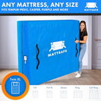 Nordic Elk Mattress Bags for Moving and Storage (Twin XL) Heavy Duty Moving Supplies, 8 Sturdy Handles, Strong Zipper, Mattress Cover Bed Bags, Storage Cover Essentials Packing Protector - size: Twin XL